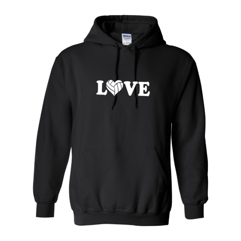 LOVE VOLLEYBALL HOODIE 